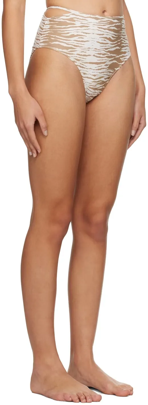 Printed Bikini Bottoms