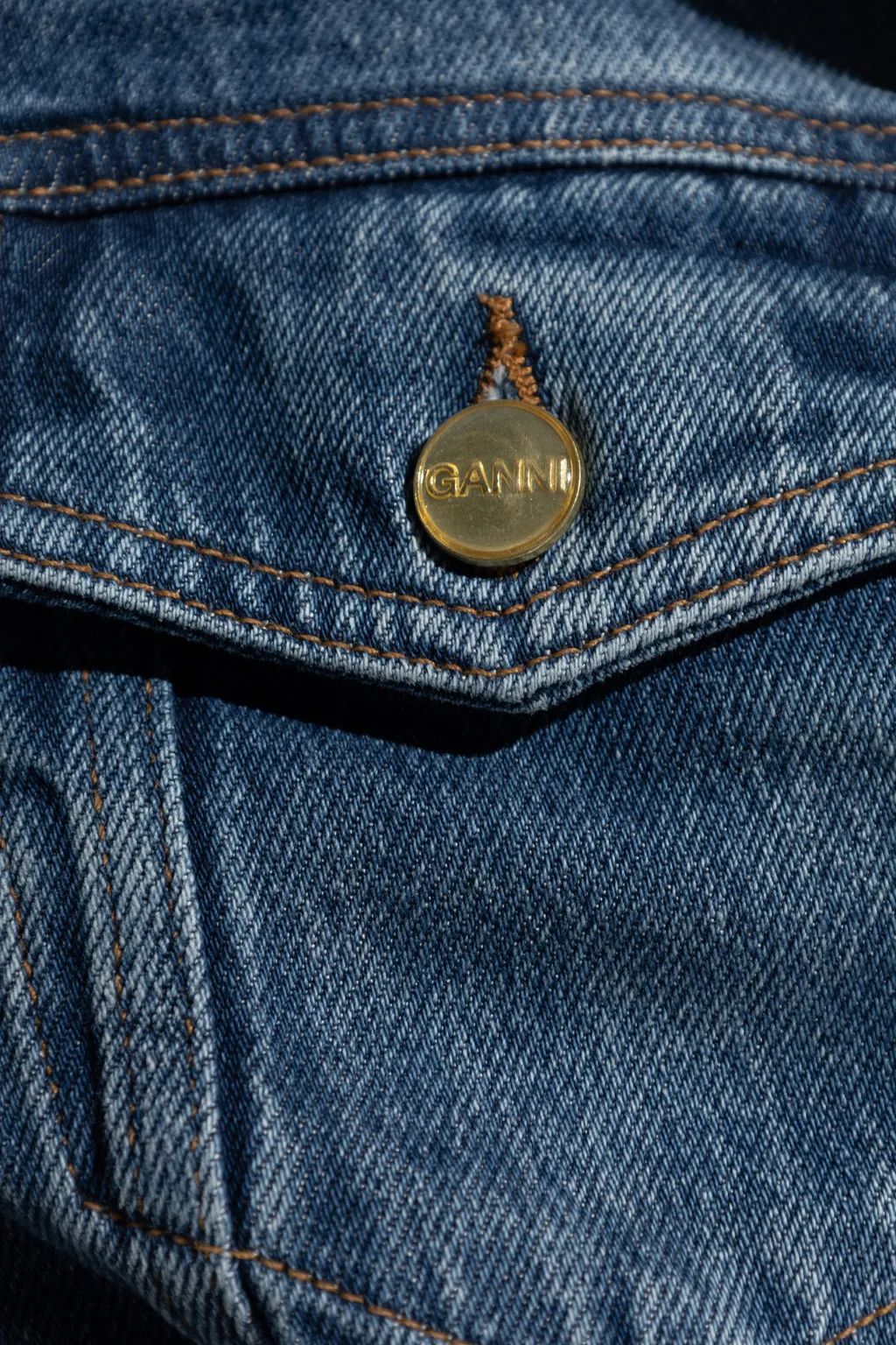 Belted Denim Jacket