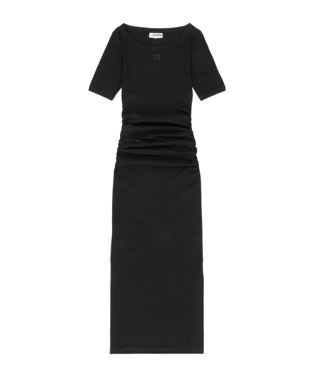 Soft Cotton Rib Dress