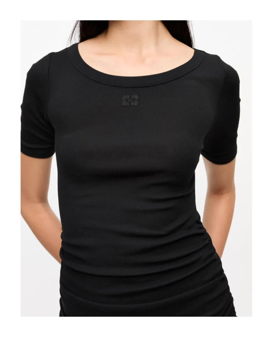 Soft Cotton Rib Dress