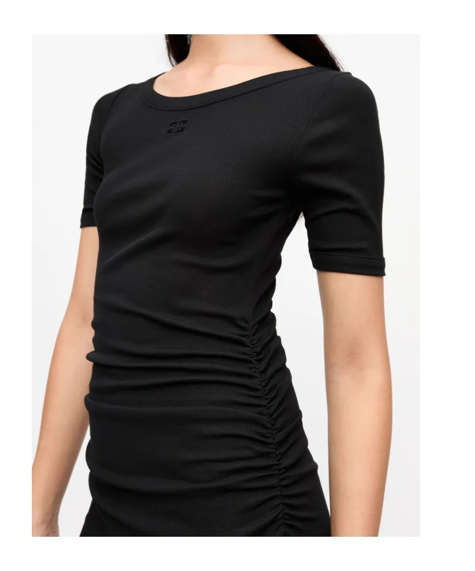 Soft Cotton Rib Dress