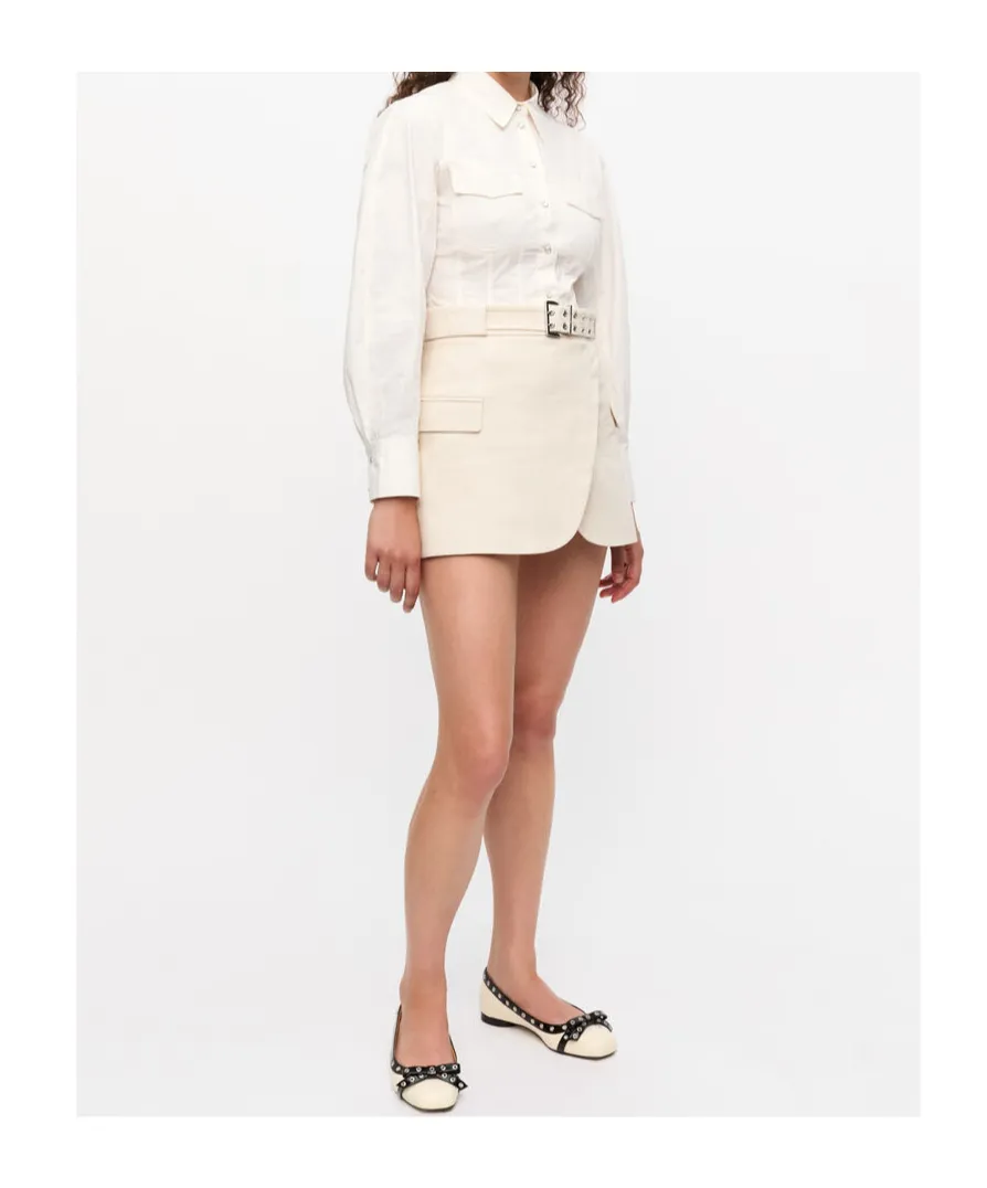 Tailoring Mini Skirt