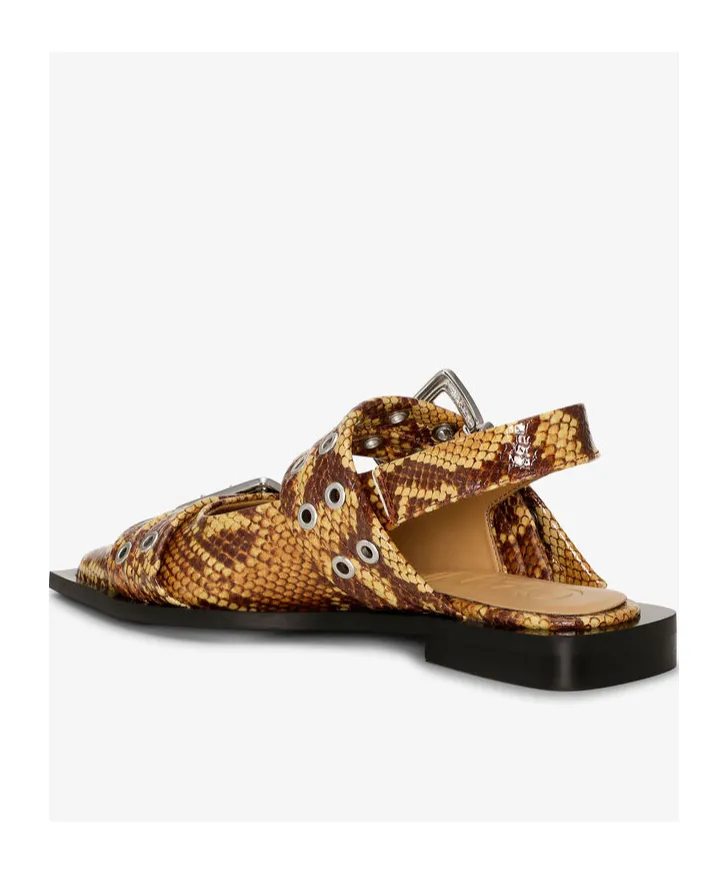 Feminine Buckle Ballerinas