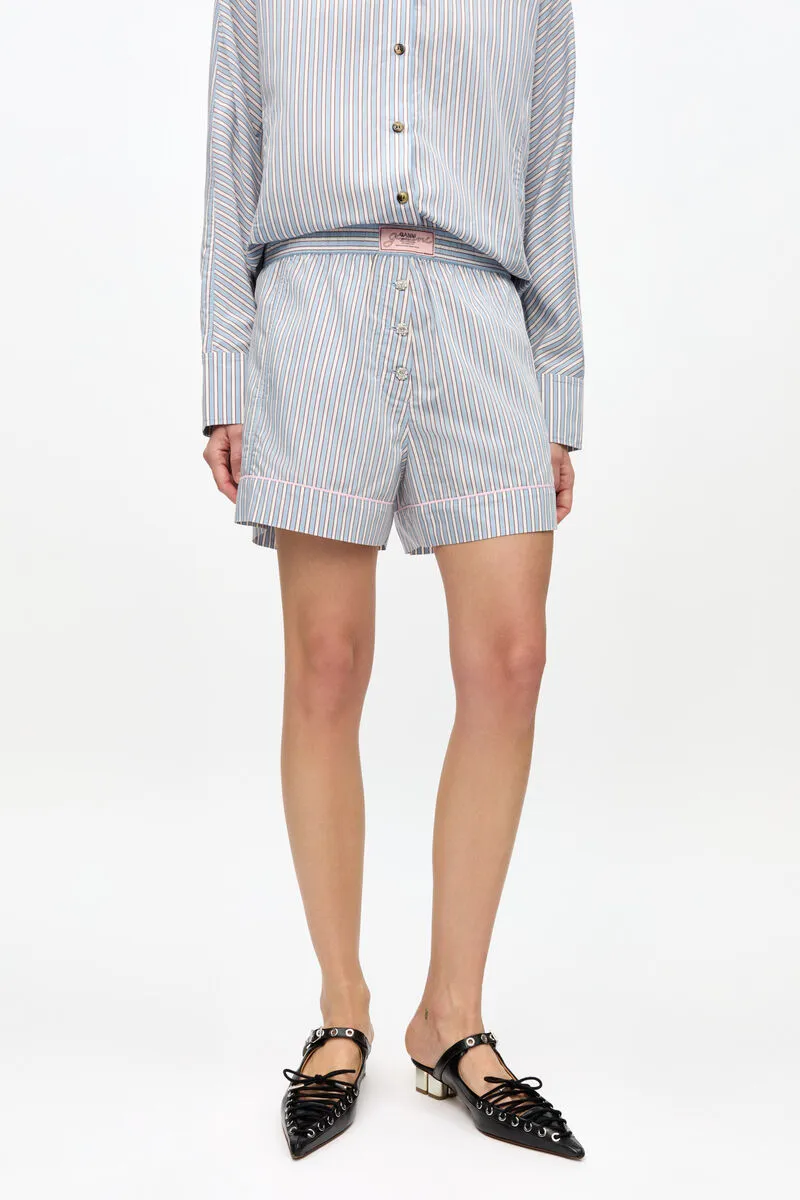 Striped Pattern Shorts