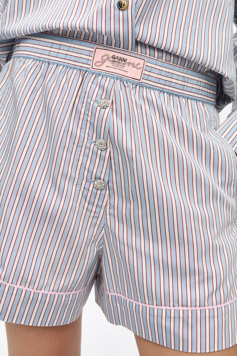 Striped Pattern Shorts