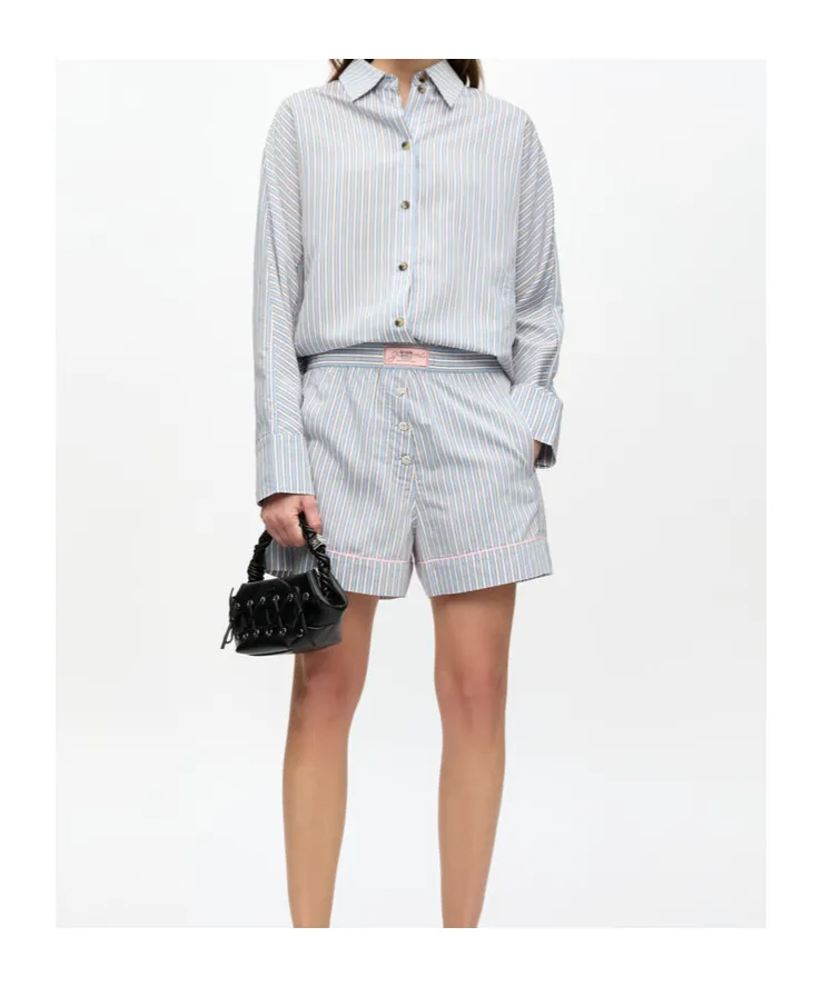 Striped Pattern Shorts