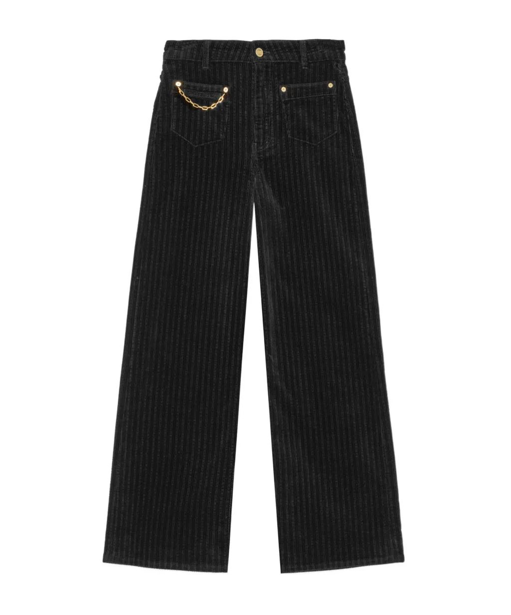 Wide Leg Corduroy Pants