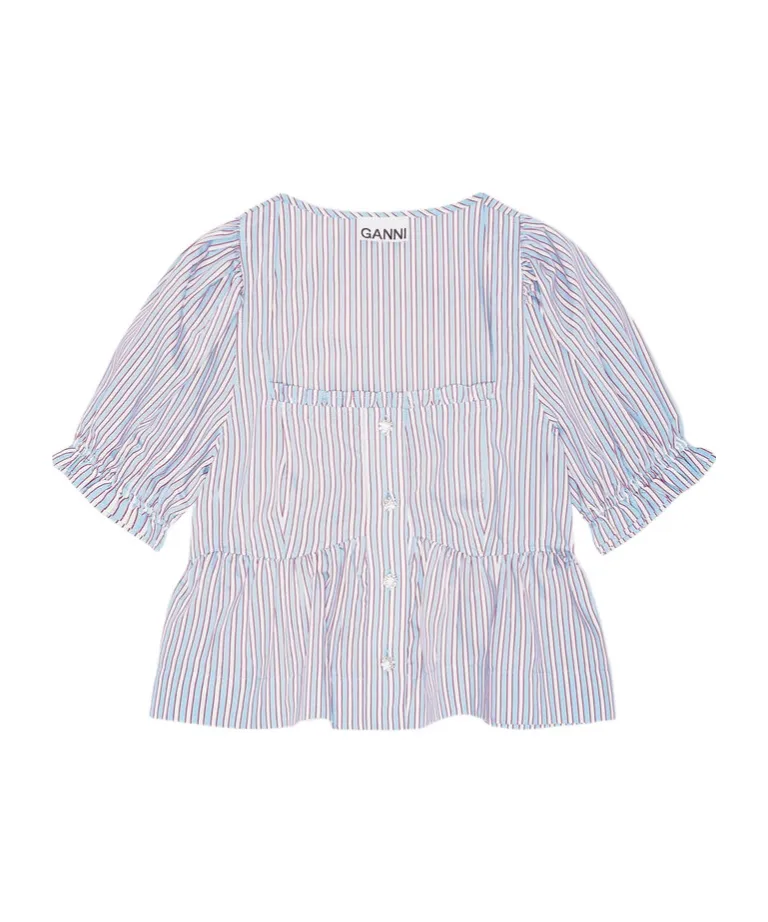 Candy Striped Blouse