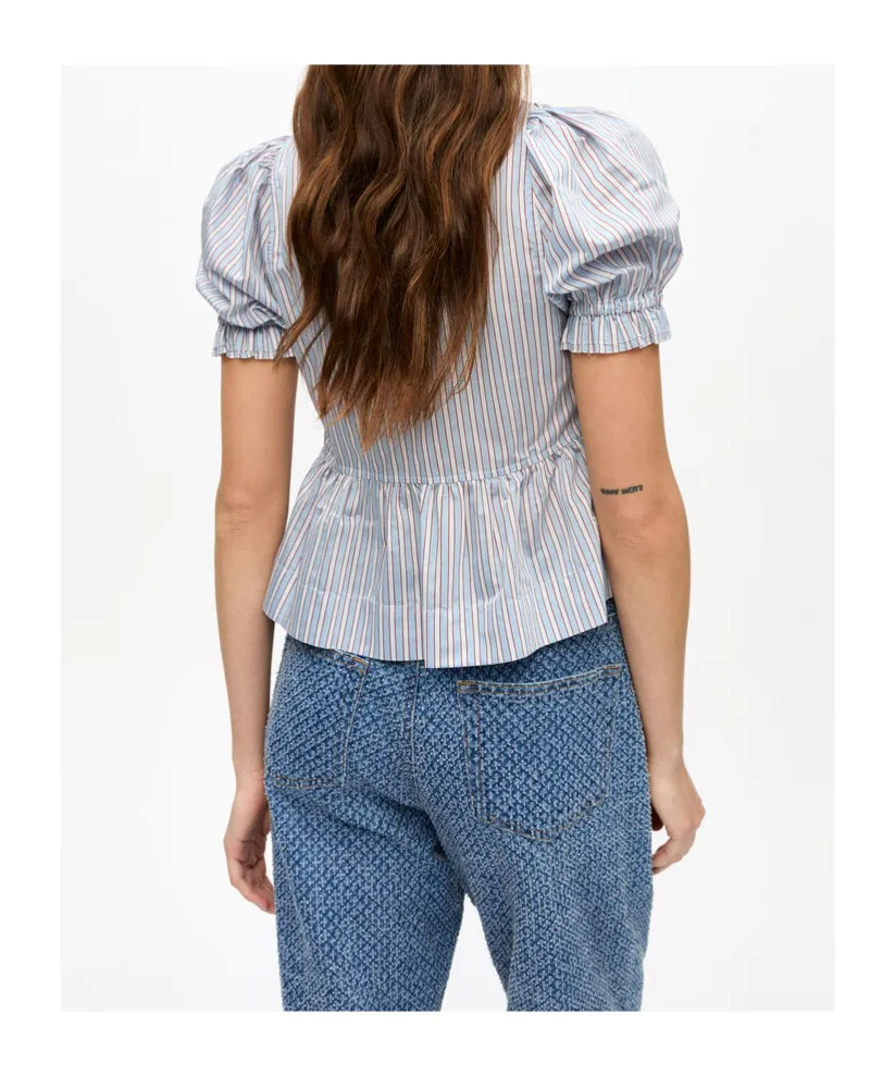 Candy Striped Blouse