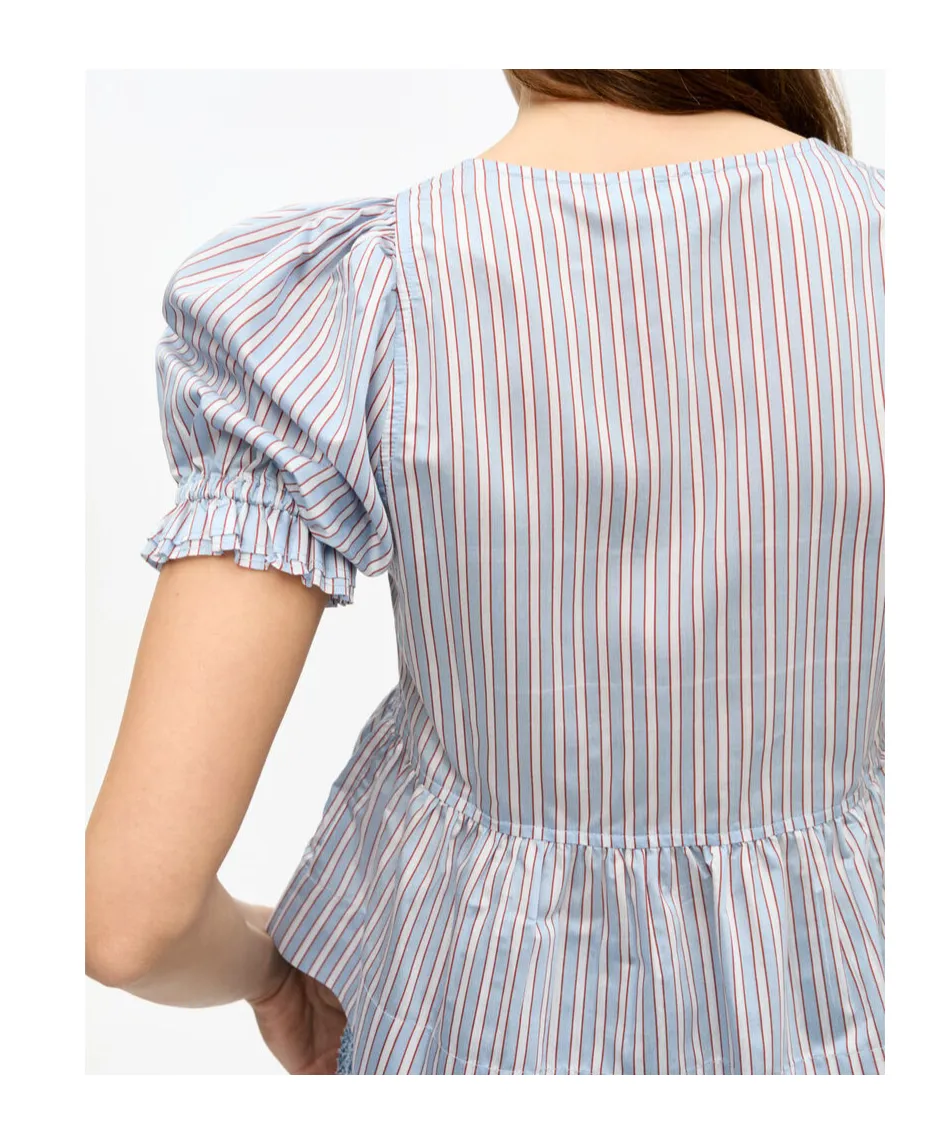 Candy Striped Blouse