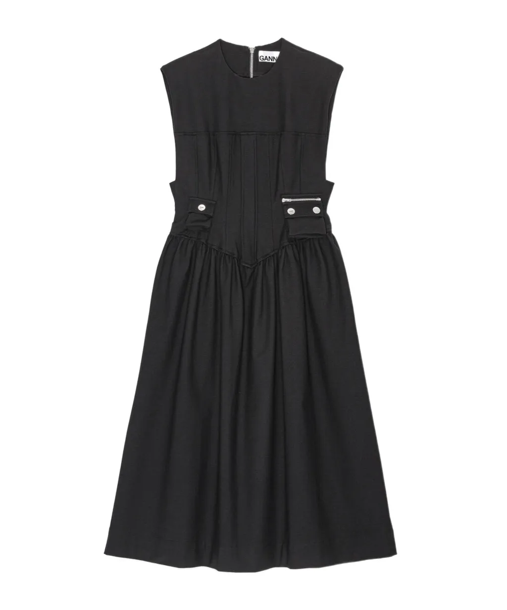 Corset Midi Dress