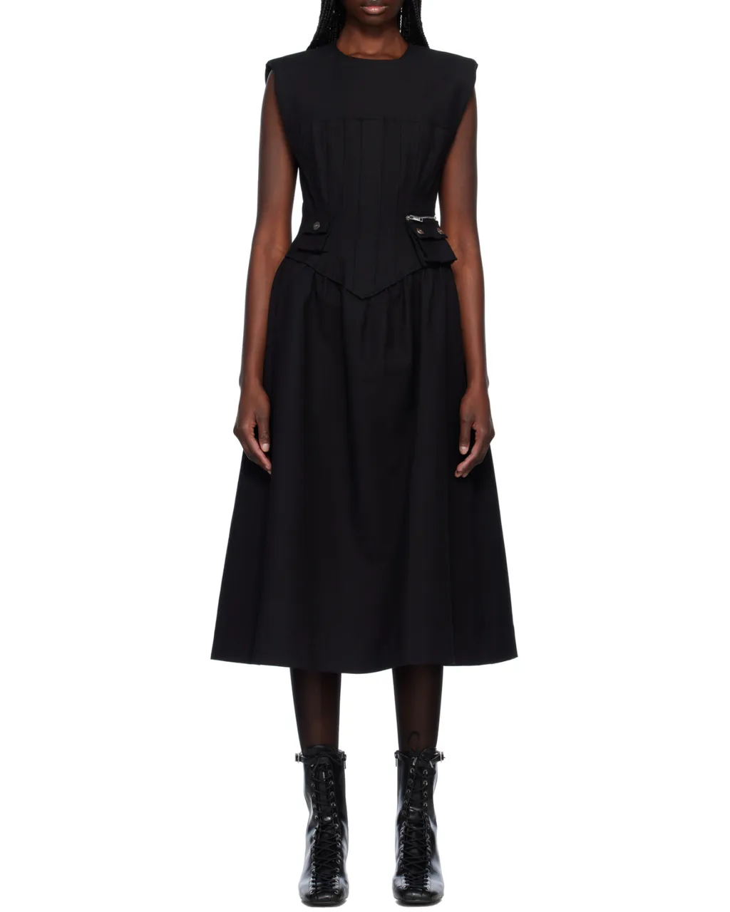 Corset Midi Dress