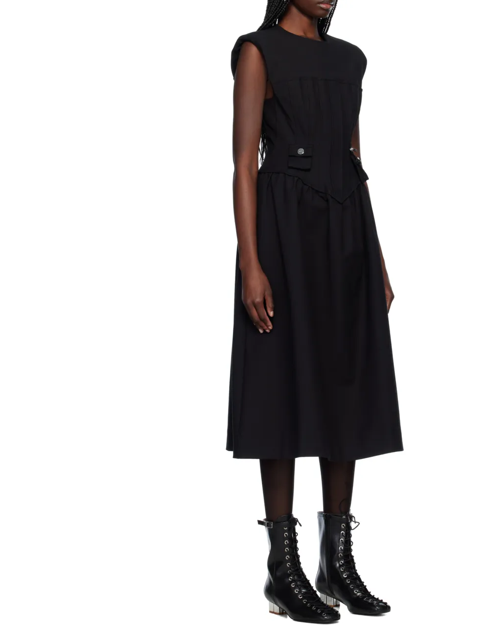 Corset Midi Dress