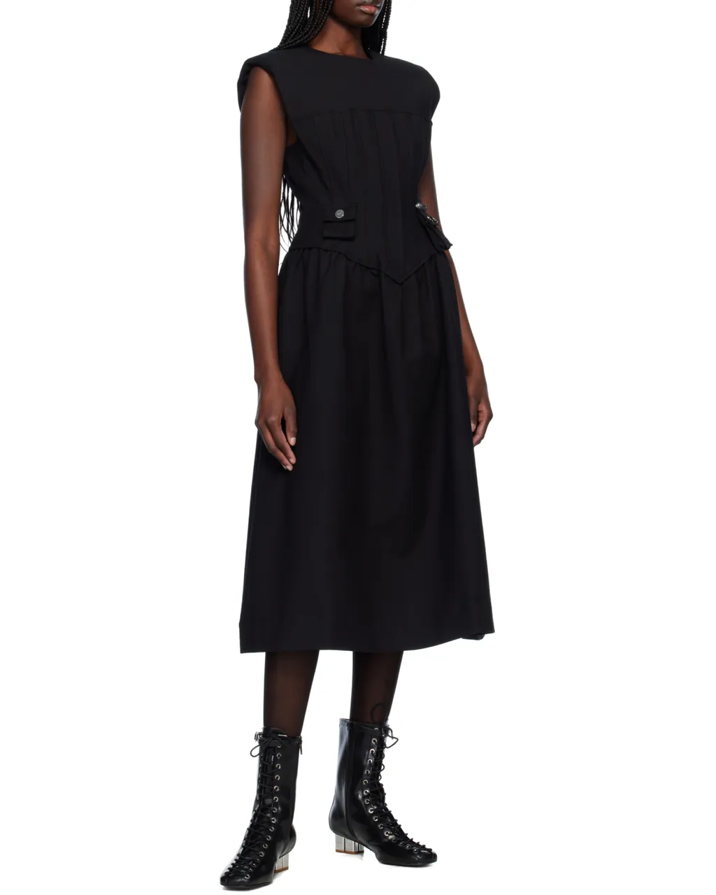 Corset Midi Dress