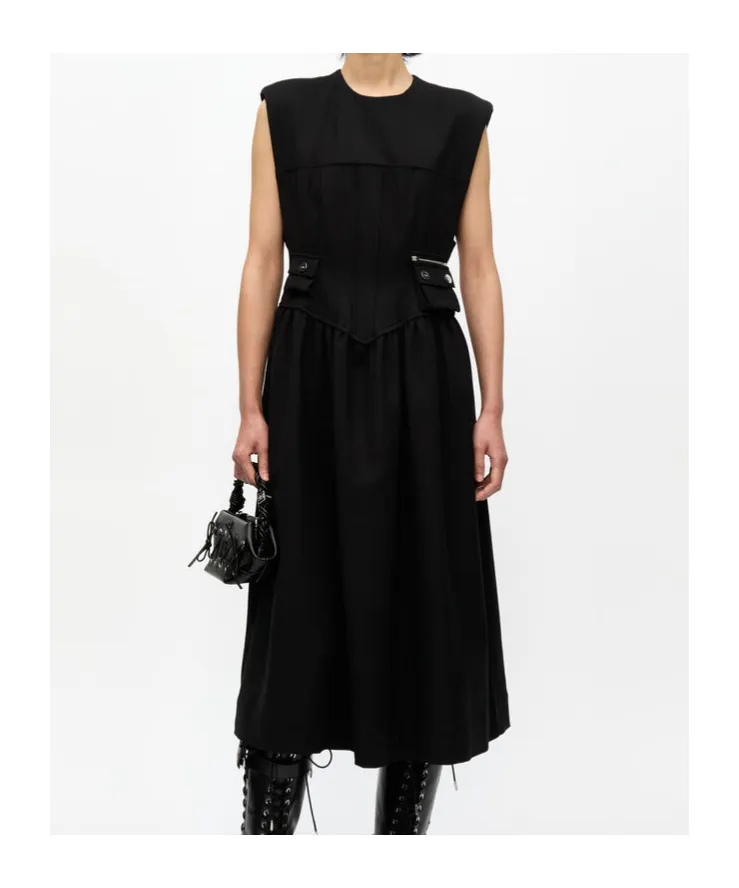 Corset Midi Dress