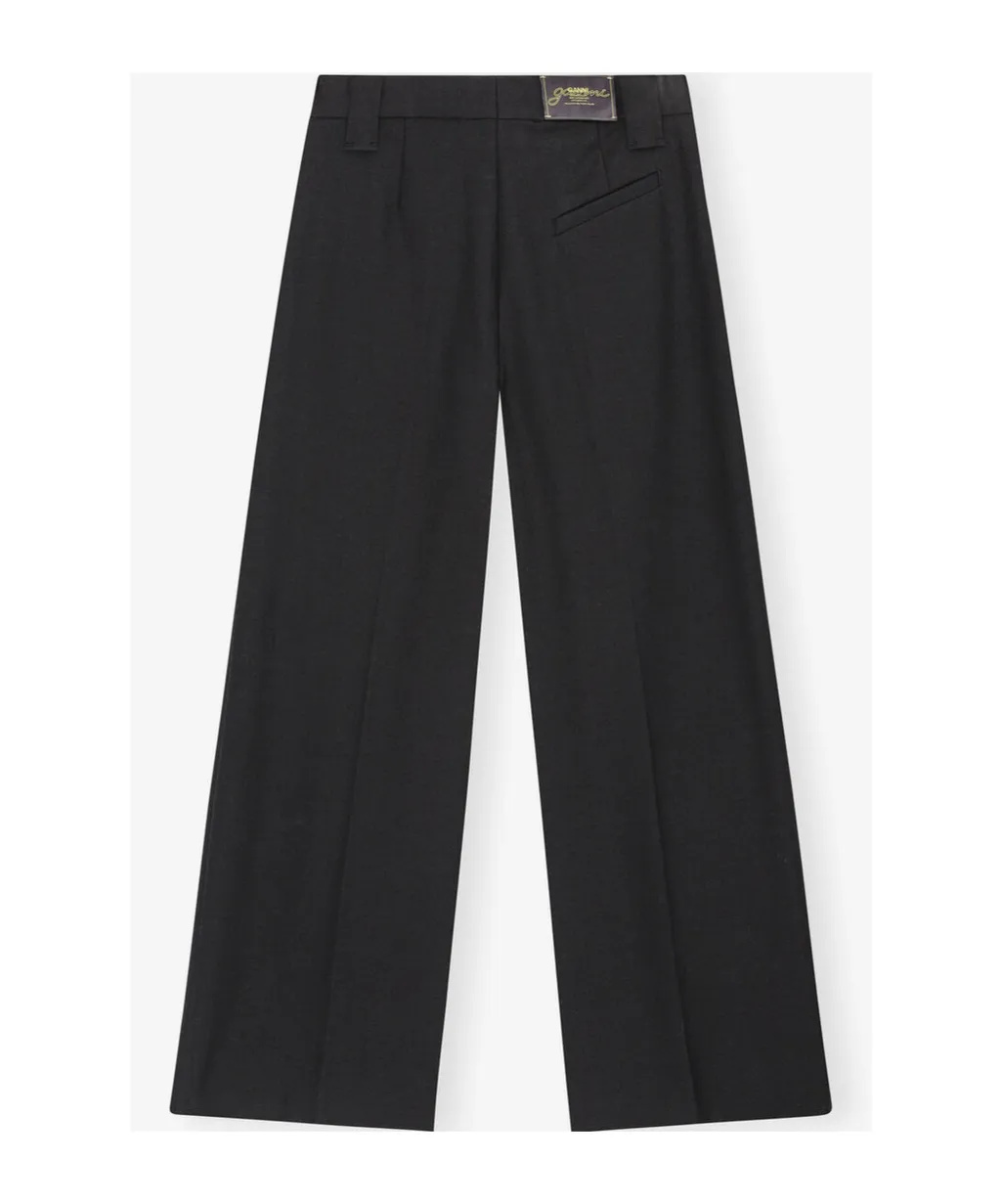 Tailoring Mid Waist Trousers
