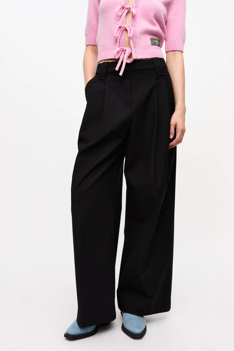 Tailoring Mid Waist Trousers