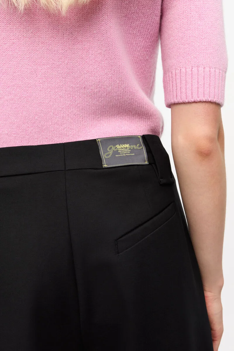 Tailoring Mid Waist Trousers