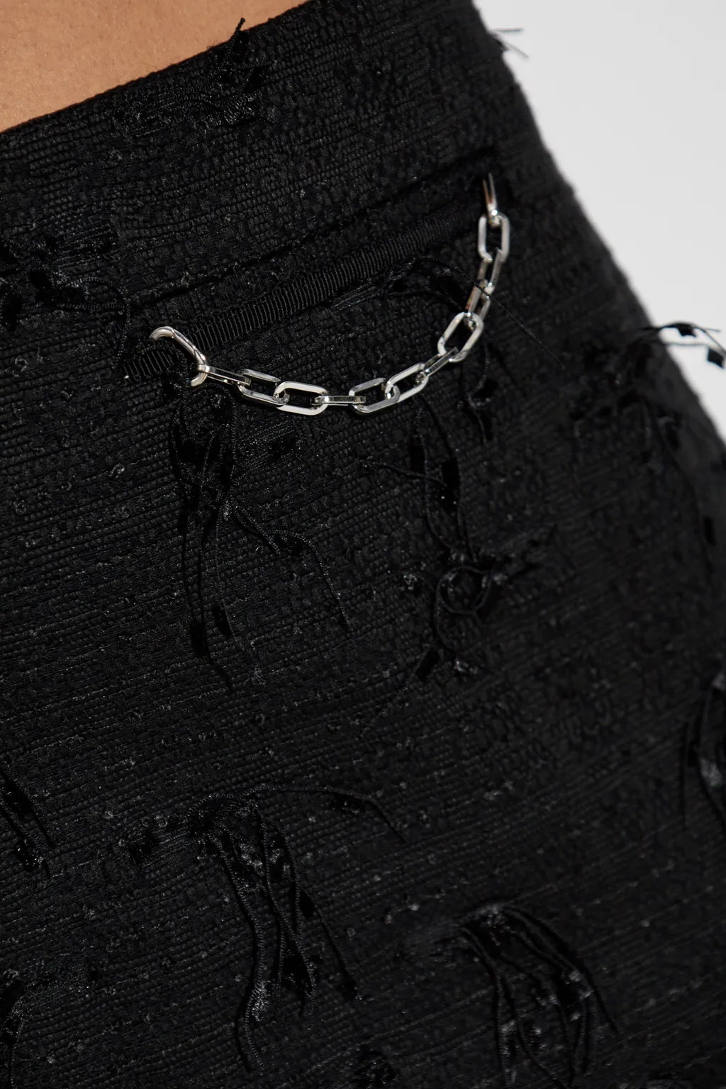 Skirt With Decorative Finish