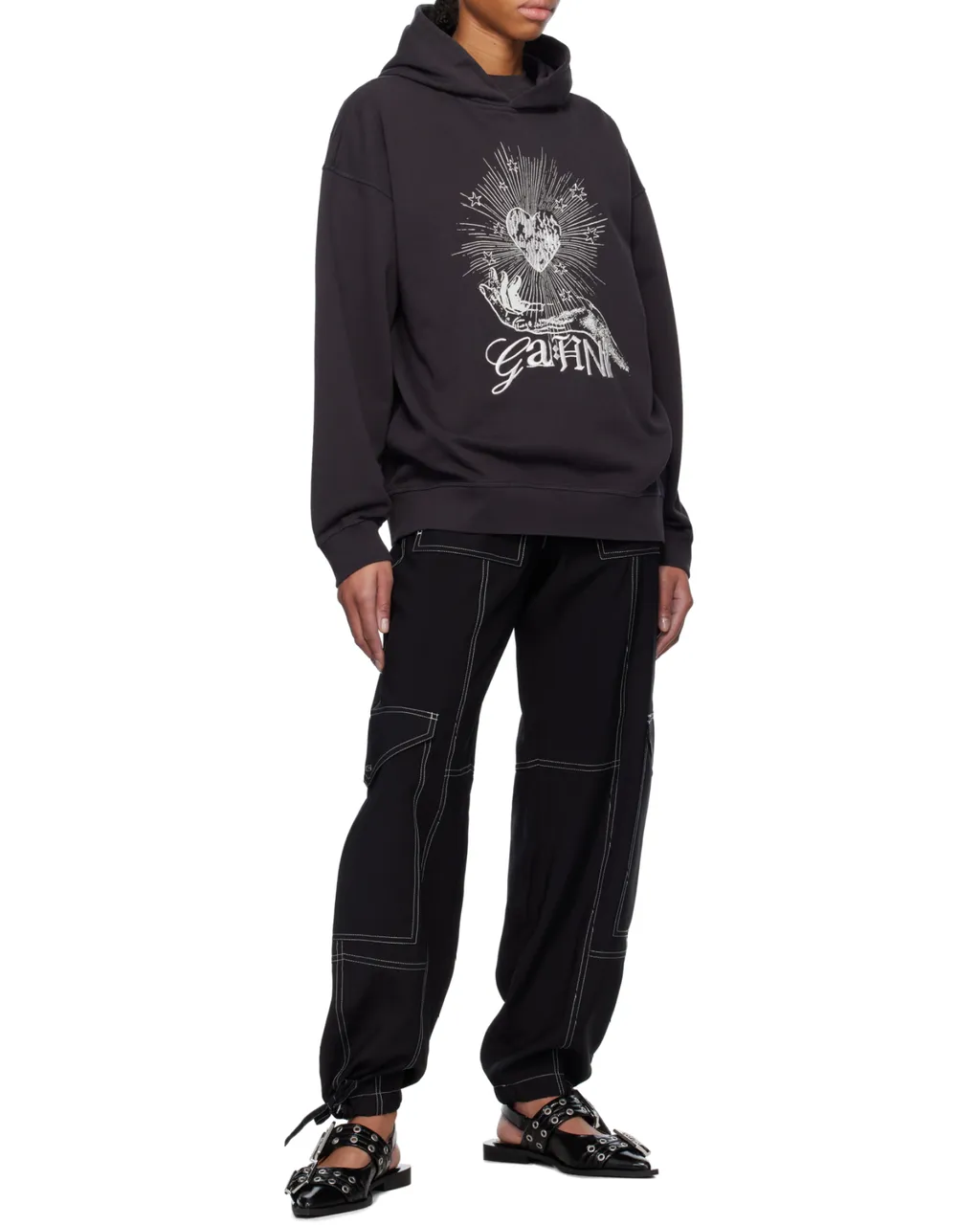 Phantom Isoli Heart Oversized Hoodie
