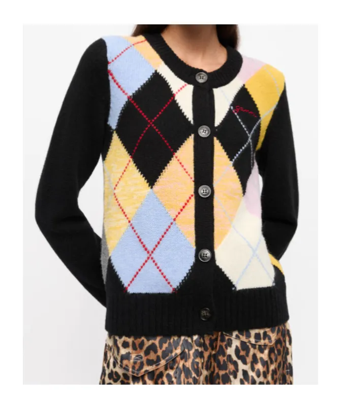 Harlequin Cardigan
