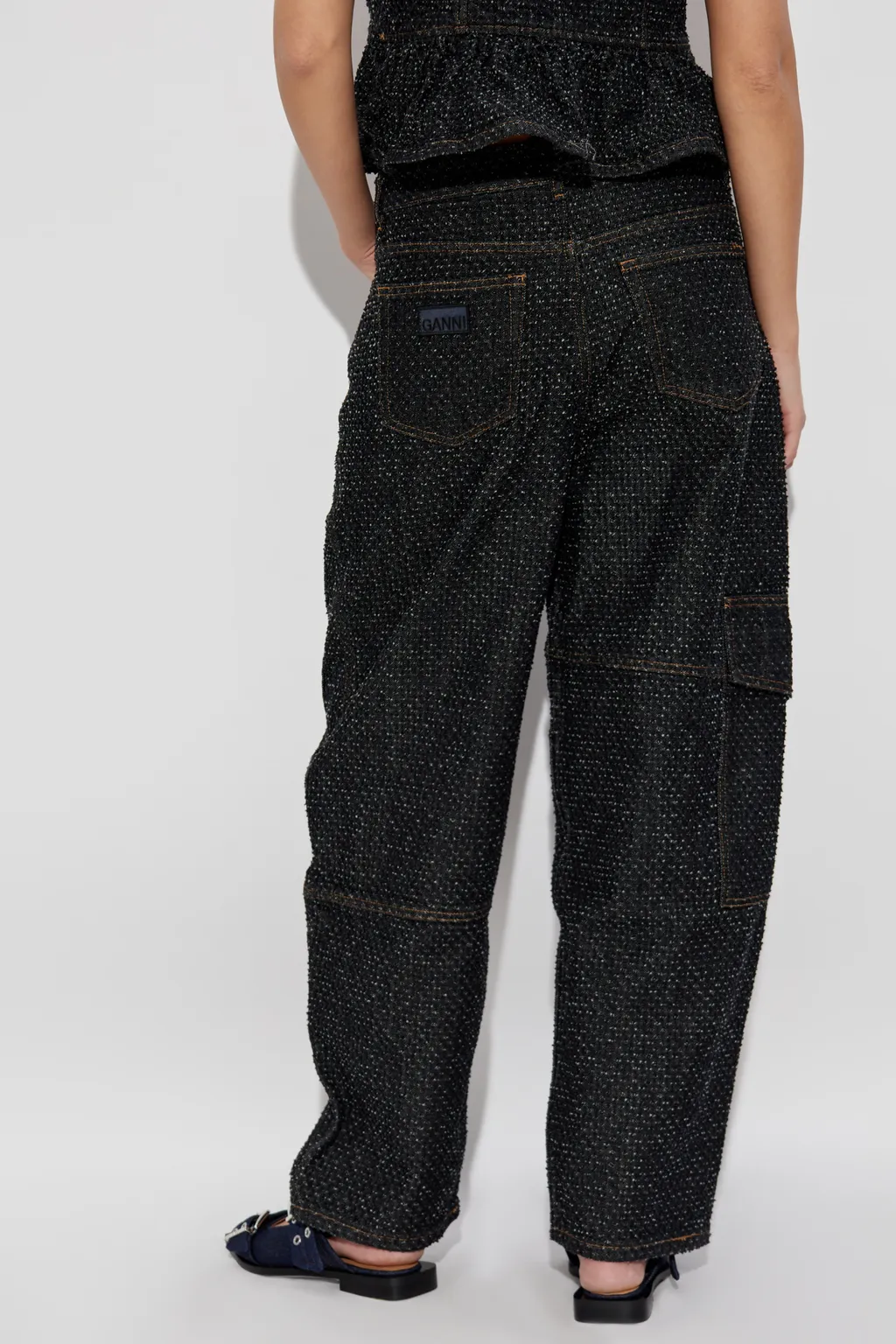 Jeans With Decorative Finish