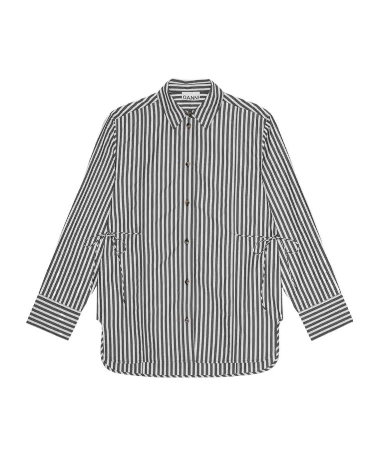 Shirt With Stripe Pattern