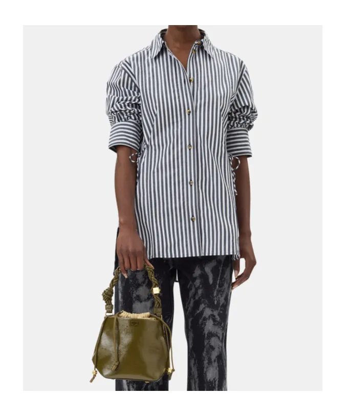 Shirt With Stripe Pattern