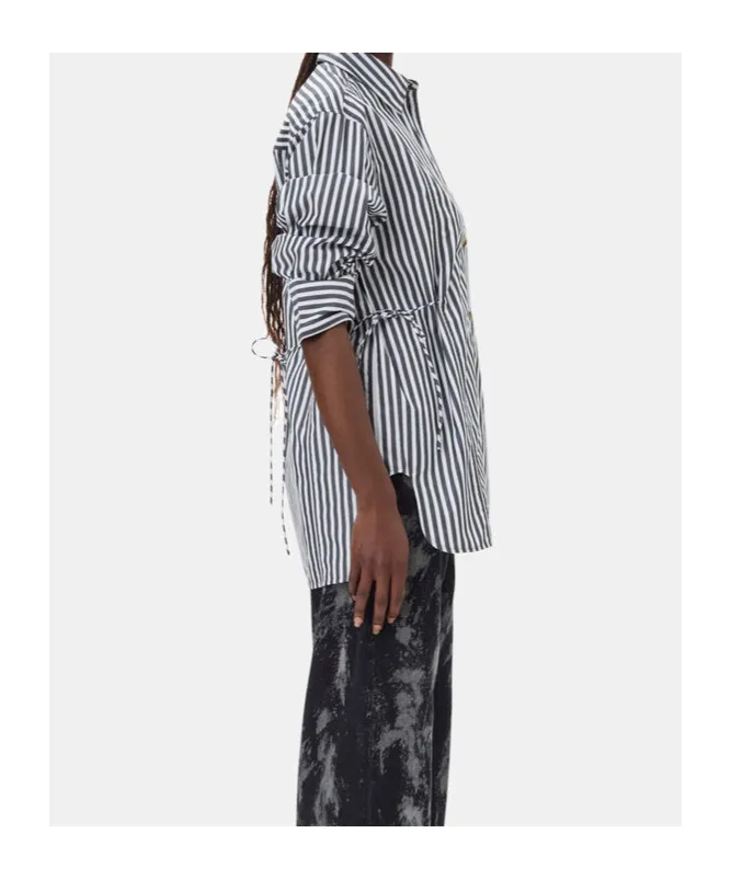 Shirt With Stripe Pattern