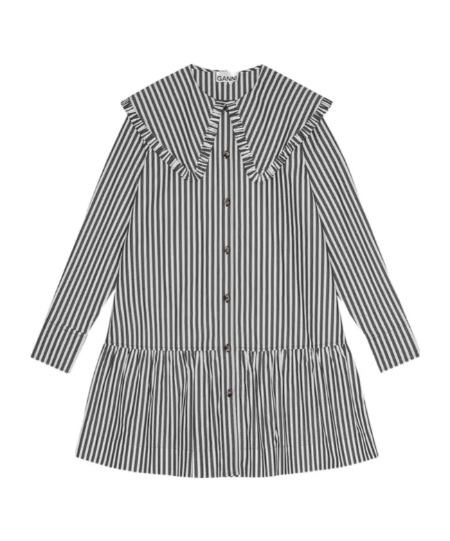 Dress With Striped Pattern