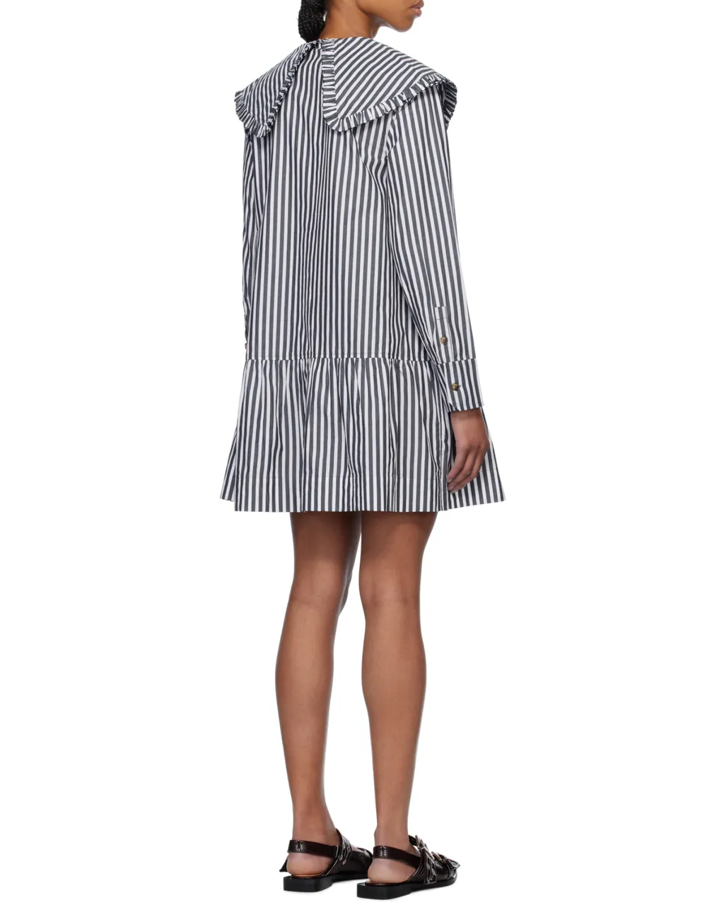 Dress With Striped Pattern