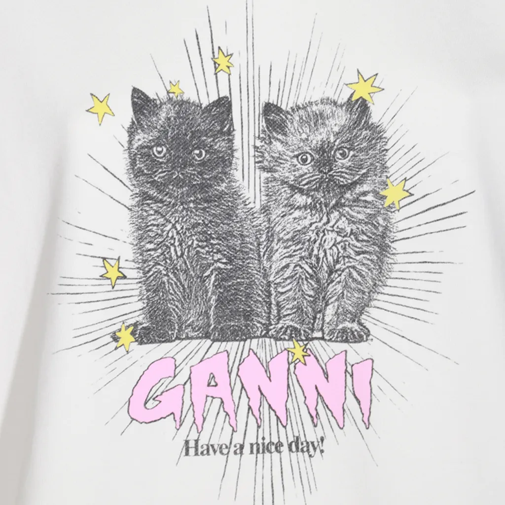 Sweatshirt With Colorful Print