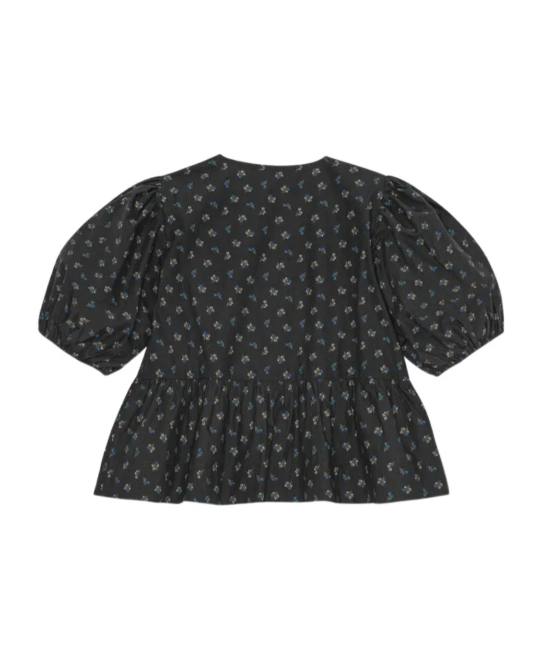 Shirt With Floral Motif