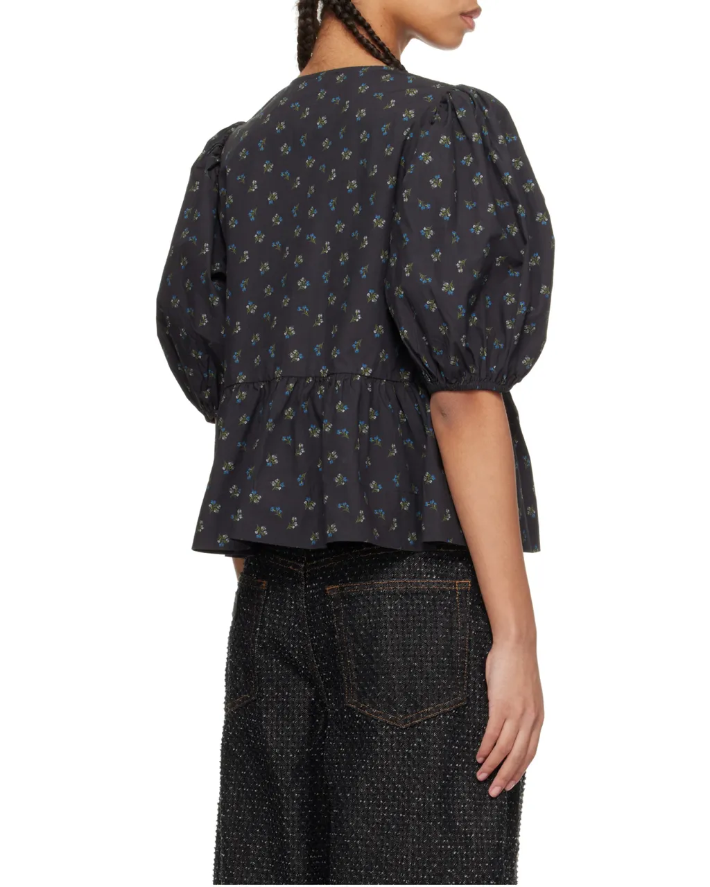 Shirt With Floral Motif
