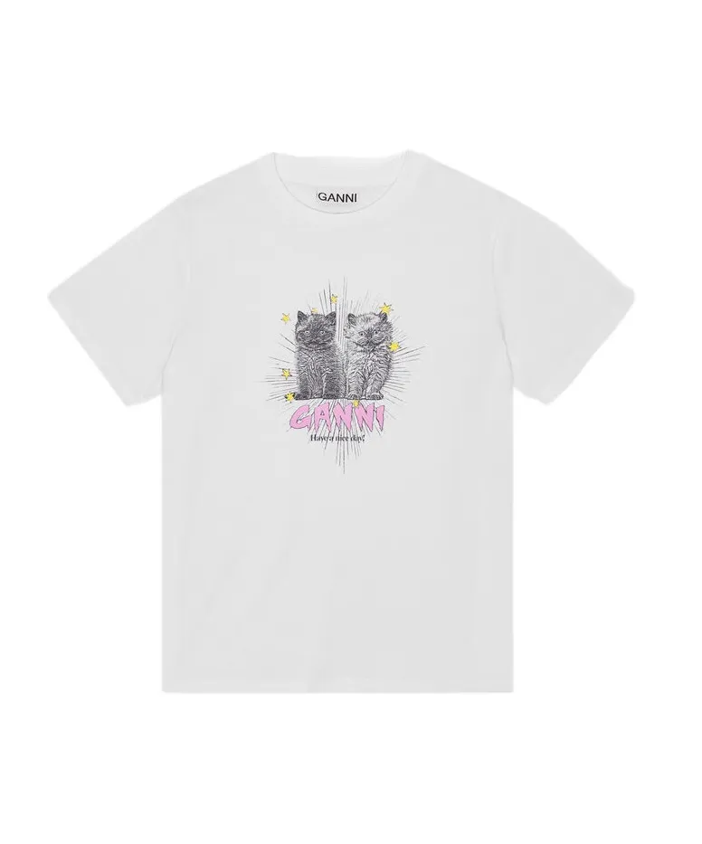 T-Shirt With Colorful Print