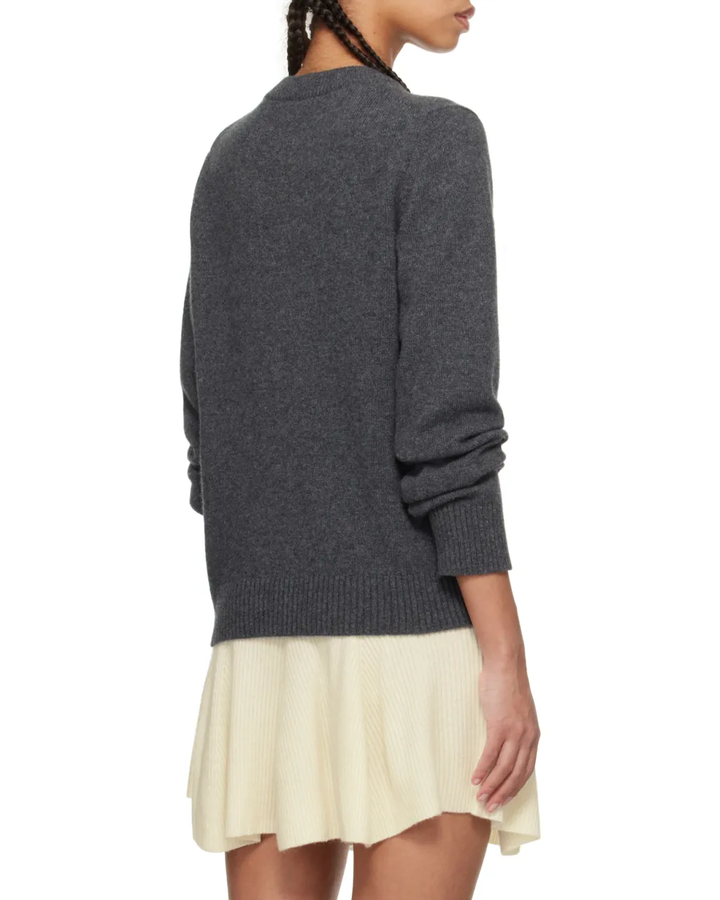 Sweater With Colorful Bear Motif