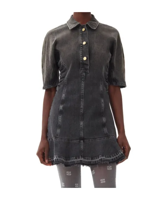 Tint Edge Denim Mini Dress