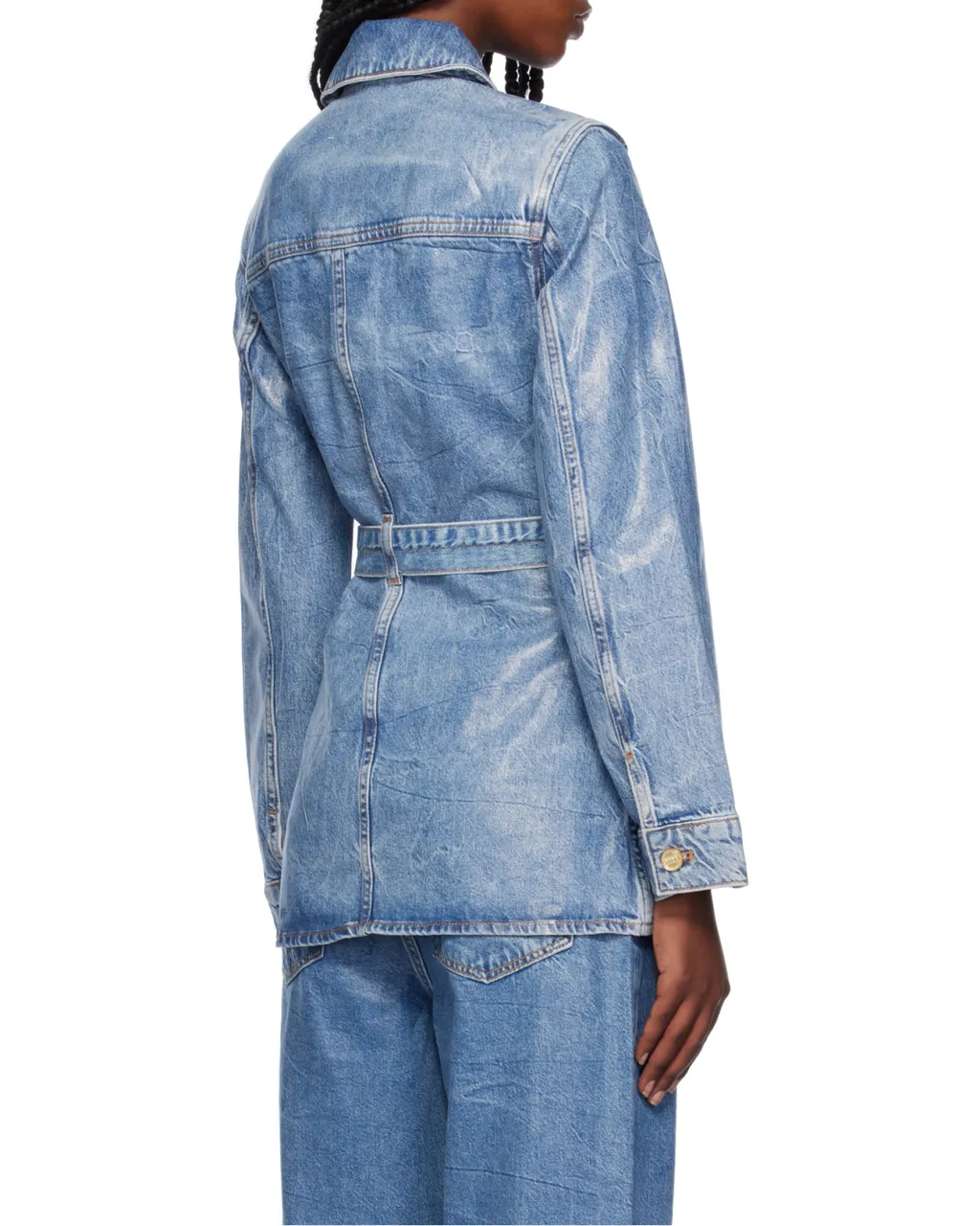Foil Denim Jacket