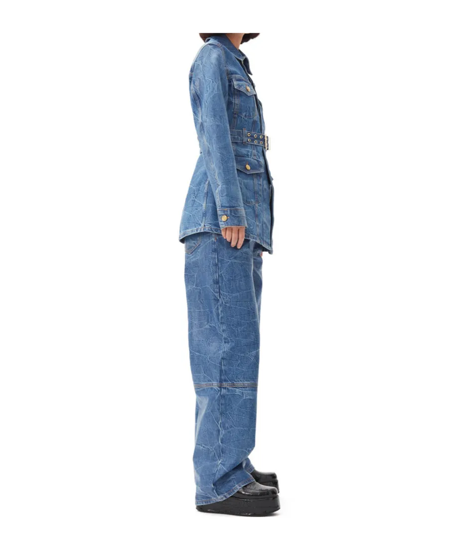 Foil Denim Jacket
