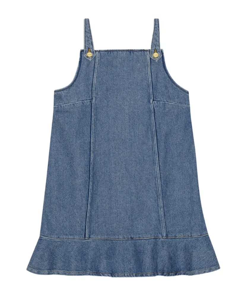 Blue Denim Mini Dress