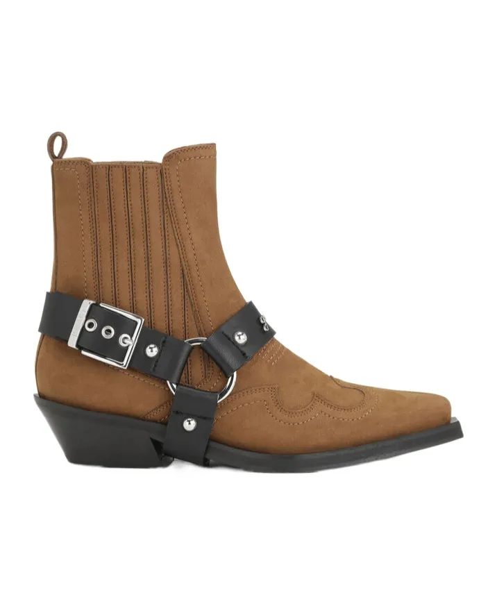 Low Cut Western Chelsea Boots