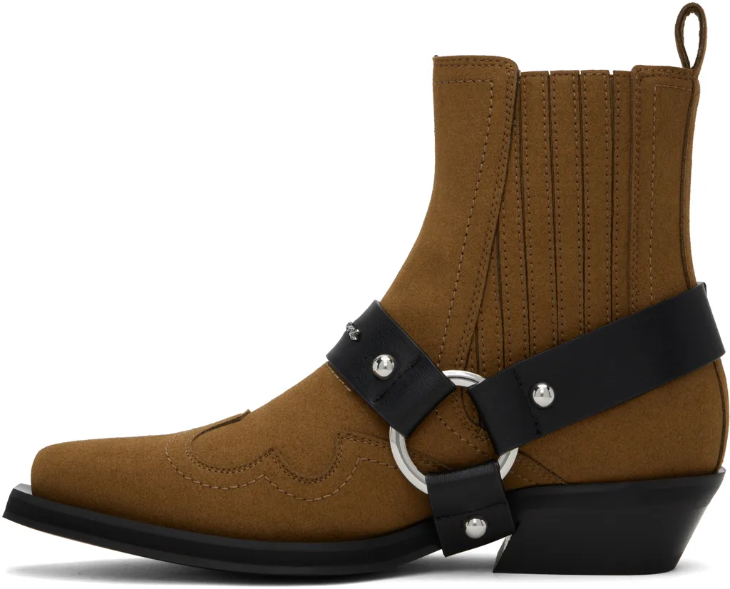 Low Cut Western Chelsea Boots