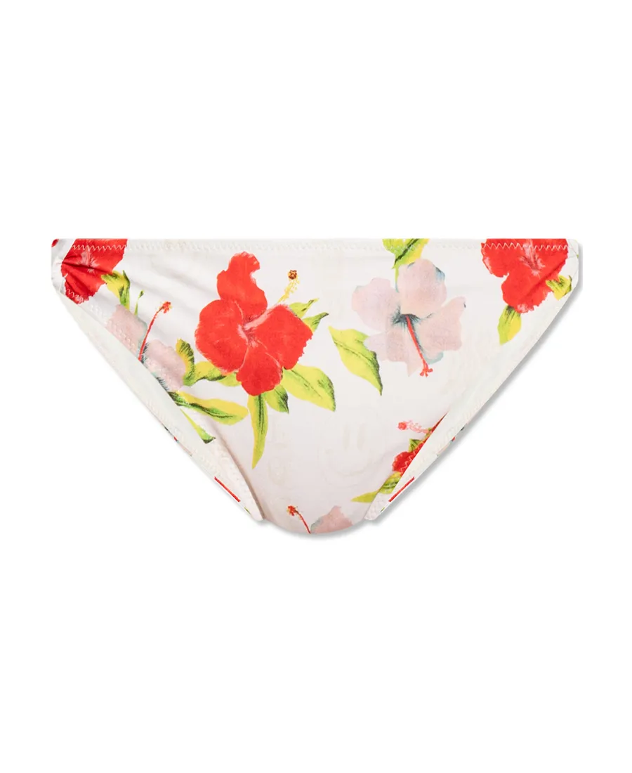 Floral Print Bikini Bottoms