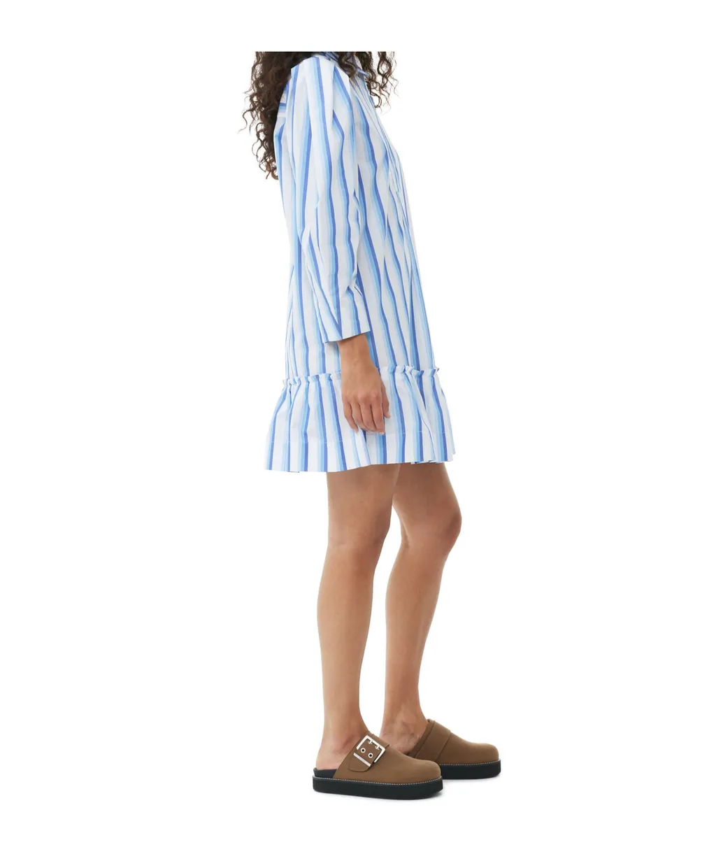Buckle-Strap Round Toe Mules