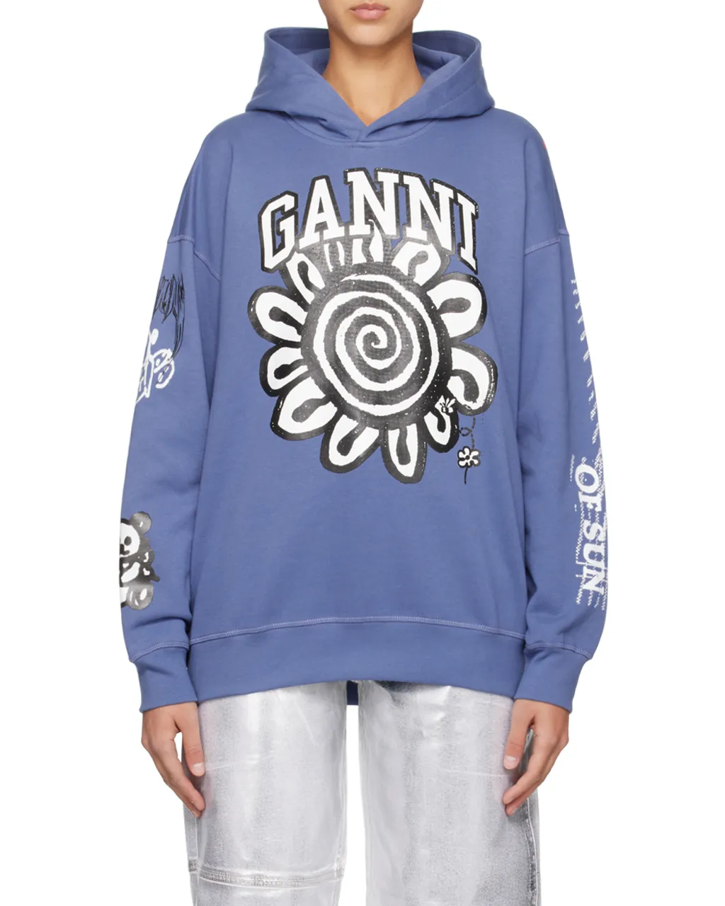 Floral Printed Hoodie