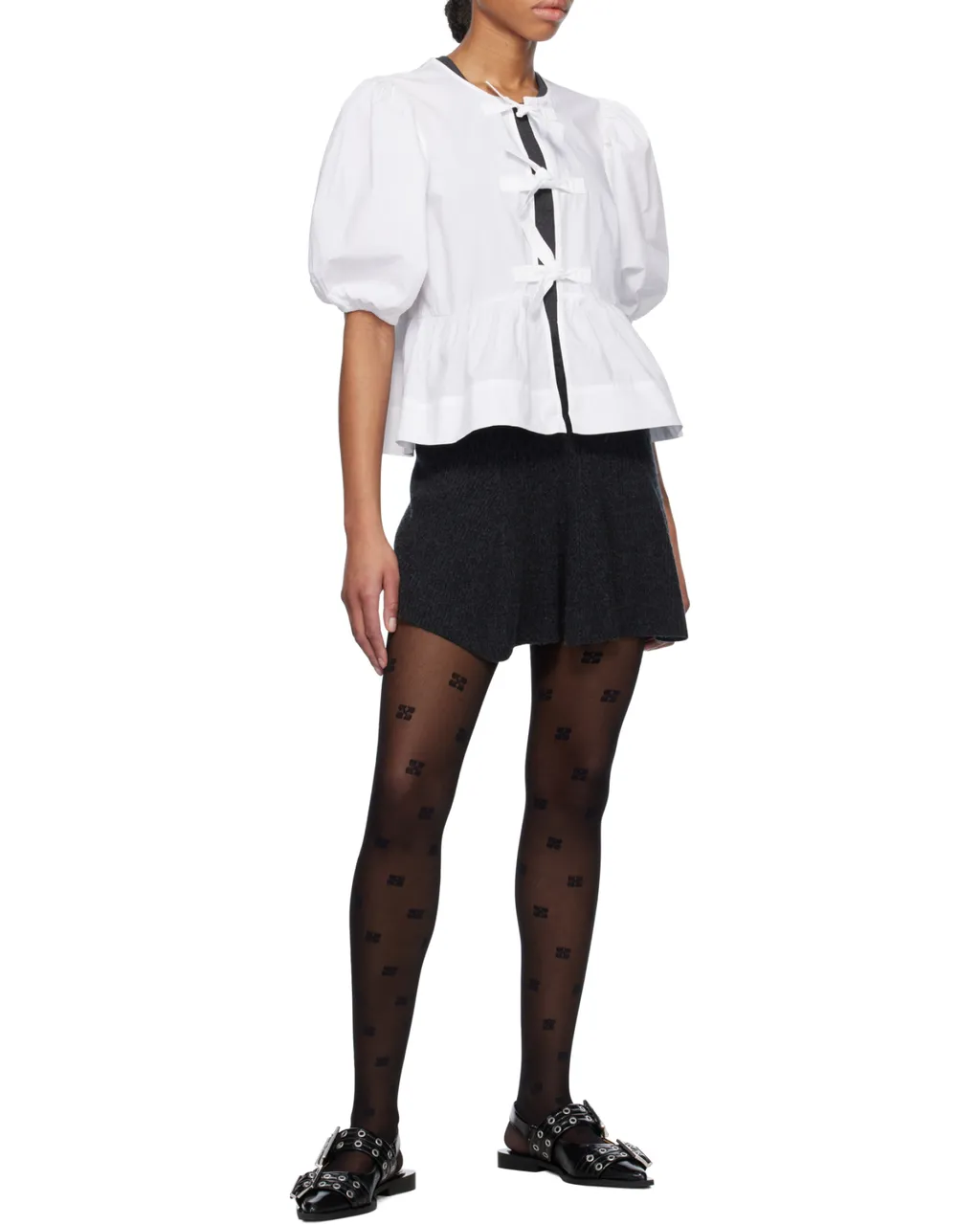 Feminine Buckle Slingback Ballerinas