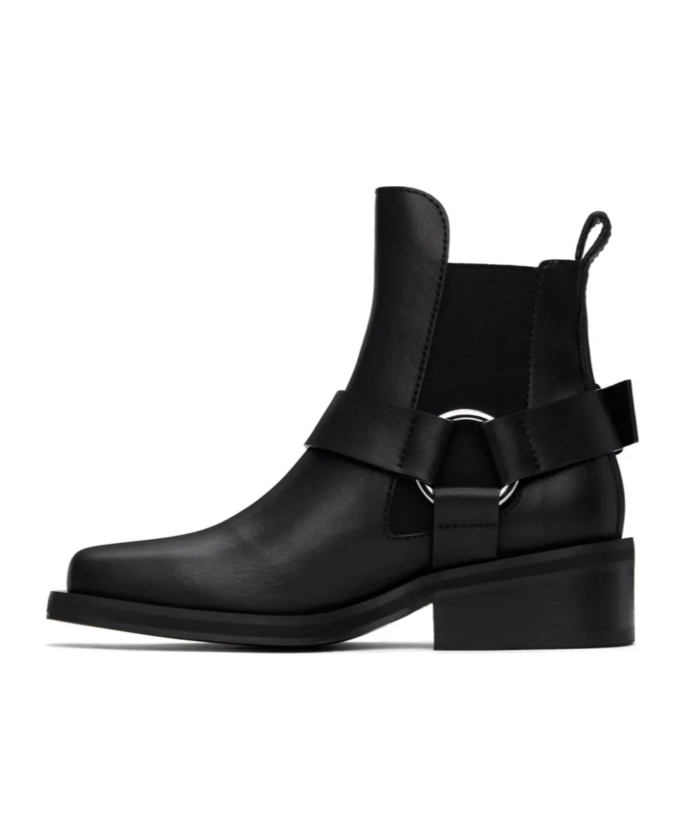 Low Cut Biker Chelsea Boots