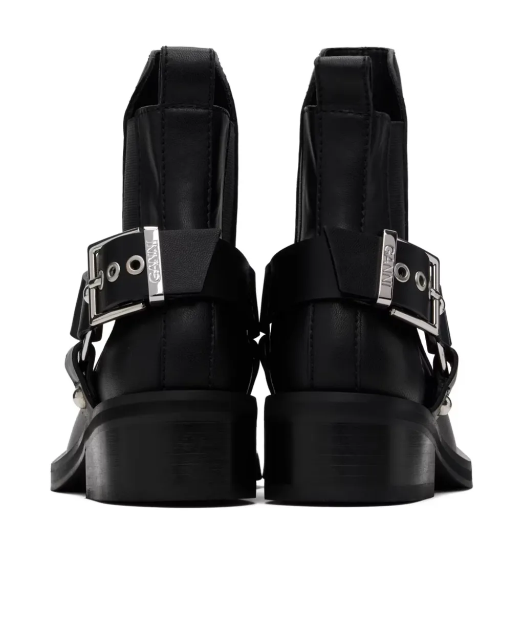 Low Cut Biker Chelsea Boots