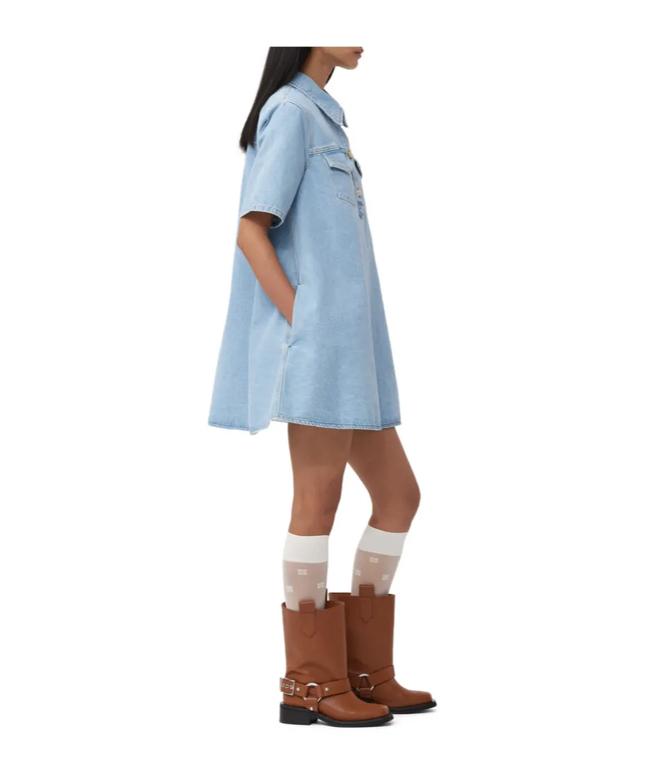 Square Toe Biker Boots