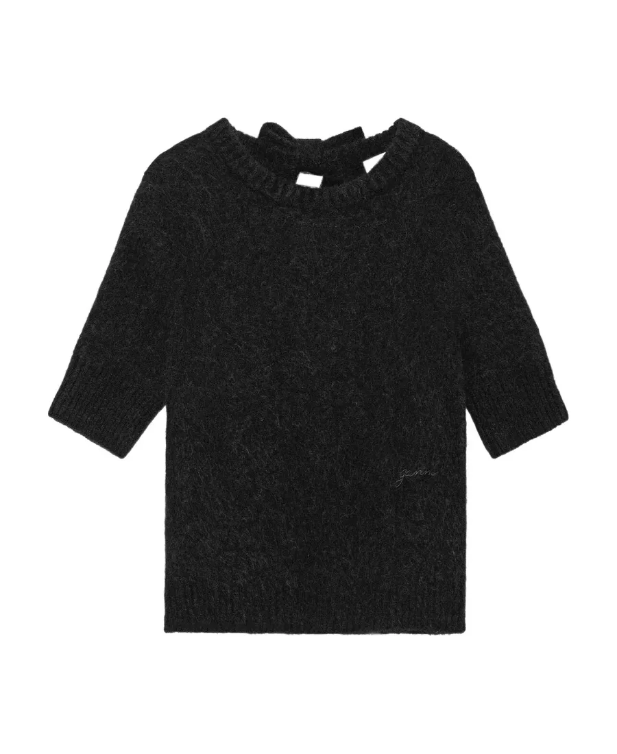 Open Back Brushed Top